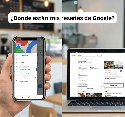 ¿Dónde están mis reseñas de Google? Guía rápida para encontrarlas (Como usuario y empresa)