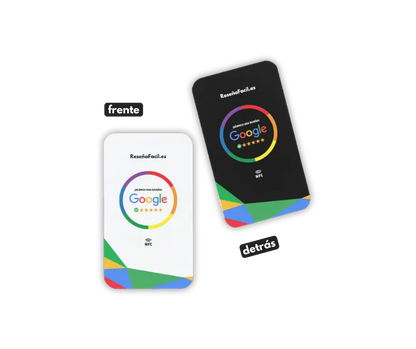 TARJETA DE GOOGLE RESEÑAS (NFC) PERSONALIZADO ReseñaFacil
